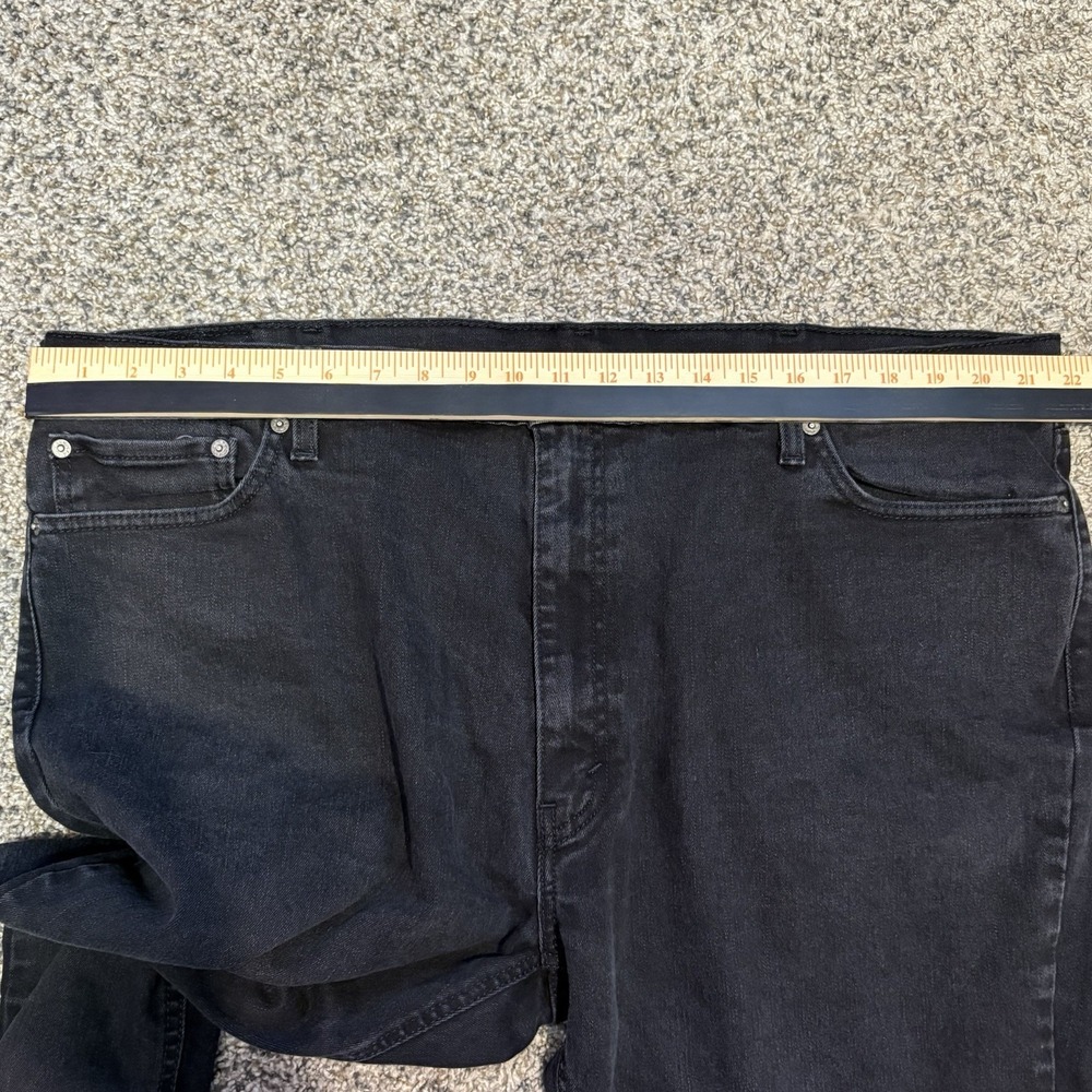 Levi's 541 Men's Black Wash Jeans‎ W44 L32 Athletic Taper Stretch - Picture 12 of 16